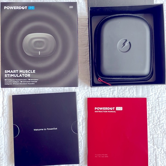 PowerDot 2.0 Muscle Stimulator in Black with extra pads - Picture 8 of 10